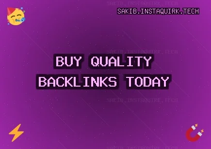 Quality backlinks